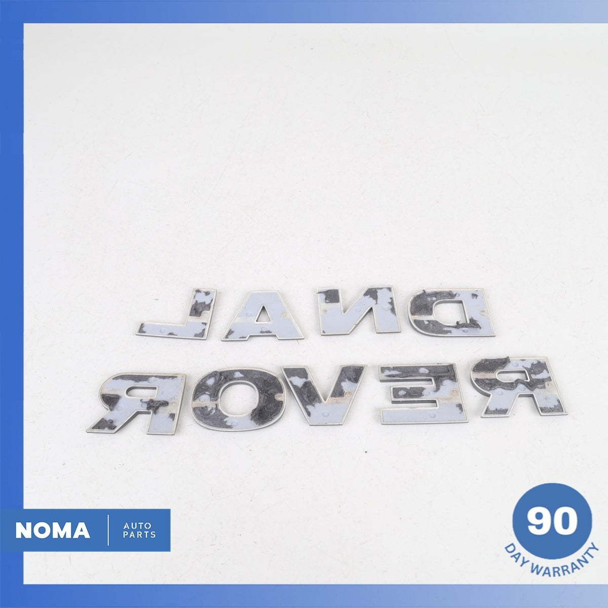 Land Rover LR4 L319 Hood Bonnet Logo Emblem Badge Set OEM - photo 9