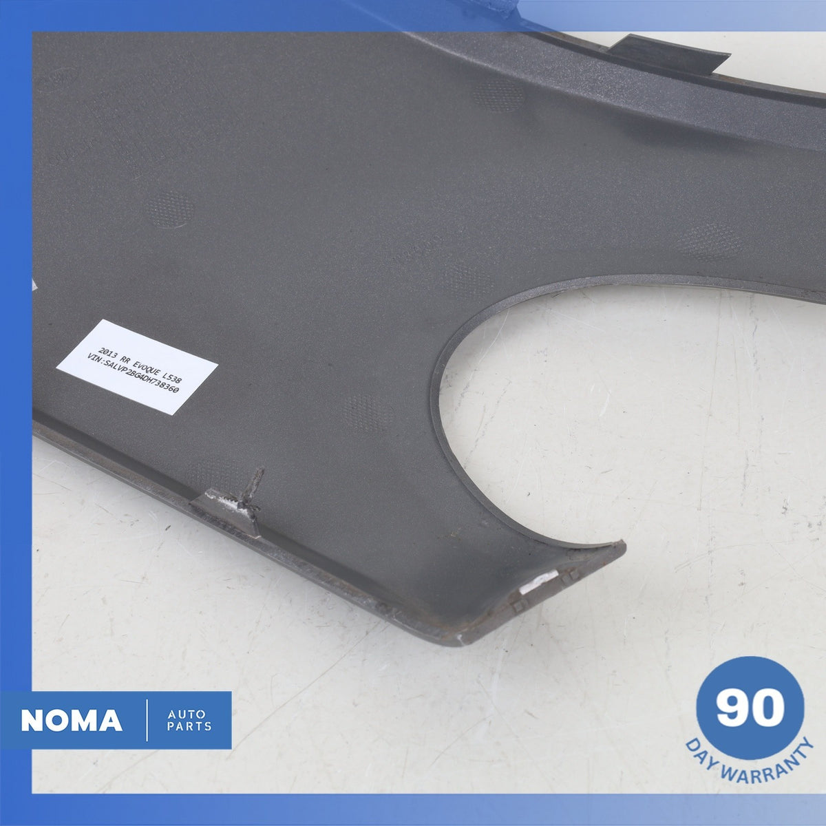 12-19 LR Range Rover Evoque L538 Rear Left Side Bumper Cover Panel Gray OEM - photo 12