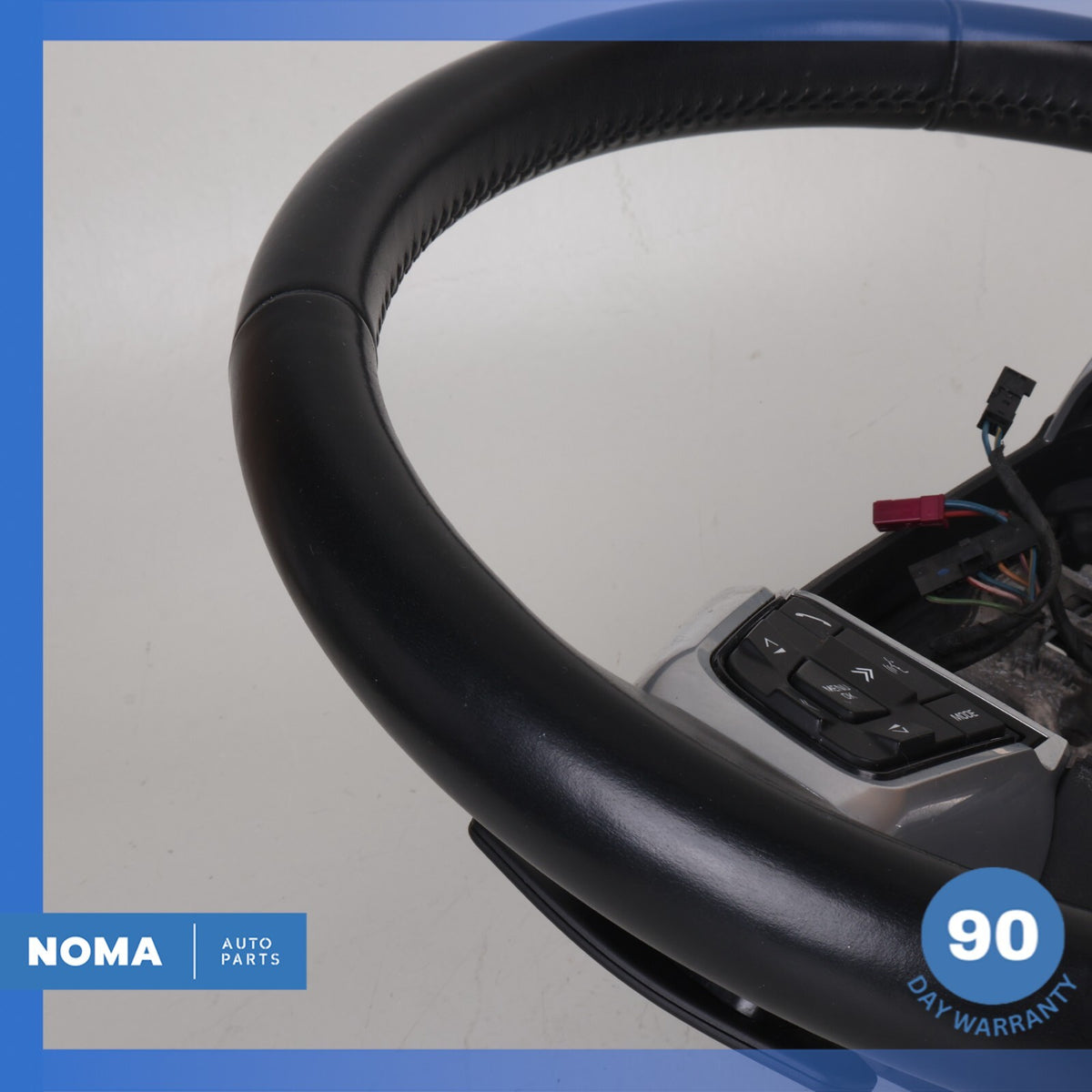 15-19 LR Discovery Sport L550 Heated Steering Wheel w/ Paddle Shifters Black OEM - photo 13