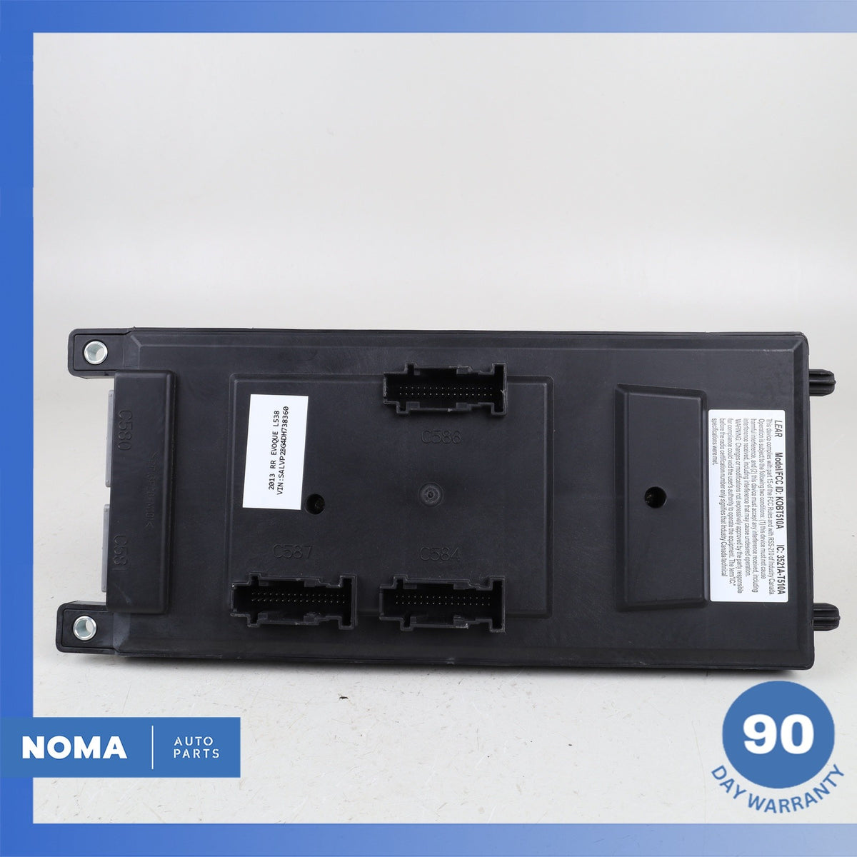 12-13 LR Range Rover Evoque L538 Body Control Module Fuse Relay Box OEM - photo 10