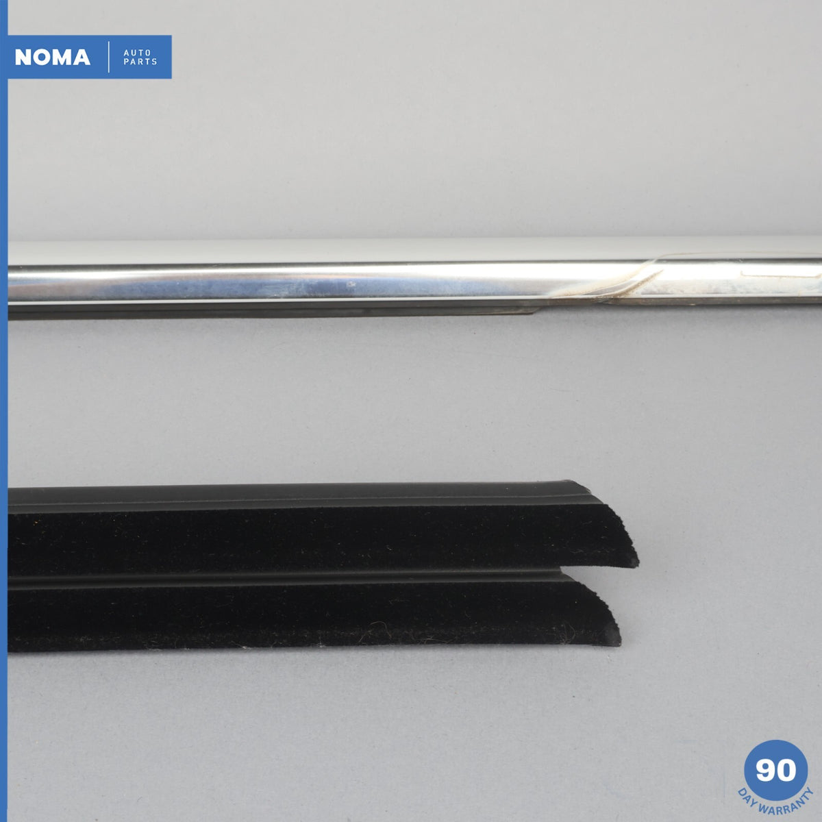 11-16 BMW 528i F10 Front Left Driver Door Window Molding Set 51337182275 OEM - photo 4