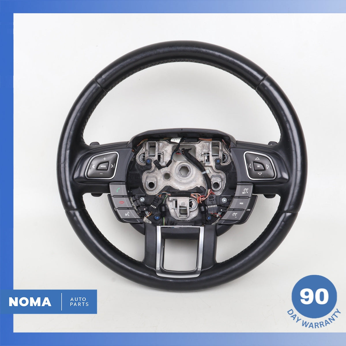 12-19 Land Rover Range Rover Evoque L538 Steering Wheel Black OEM - photo 2