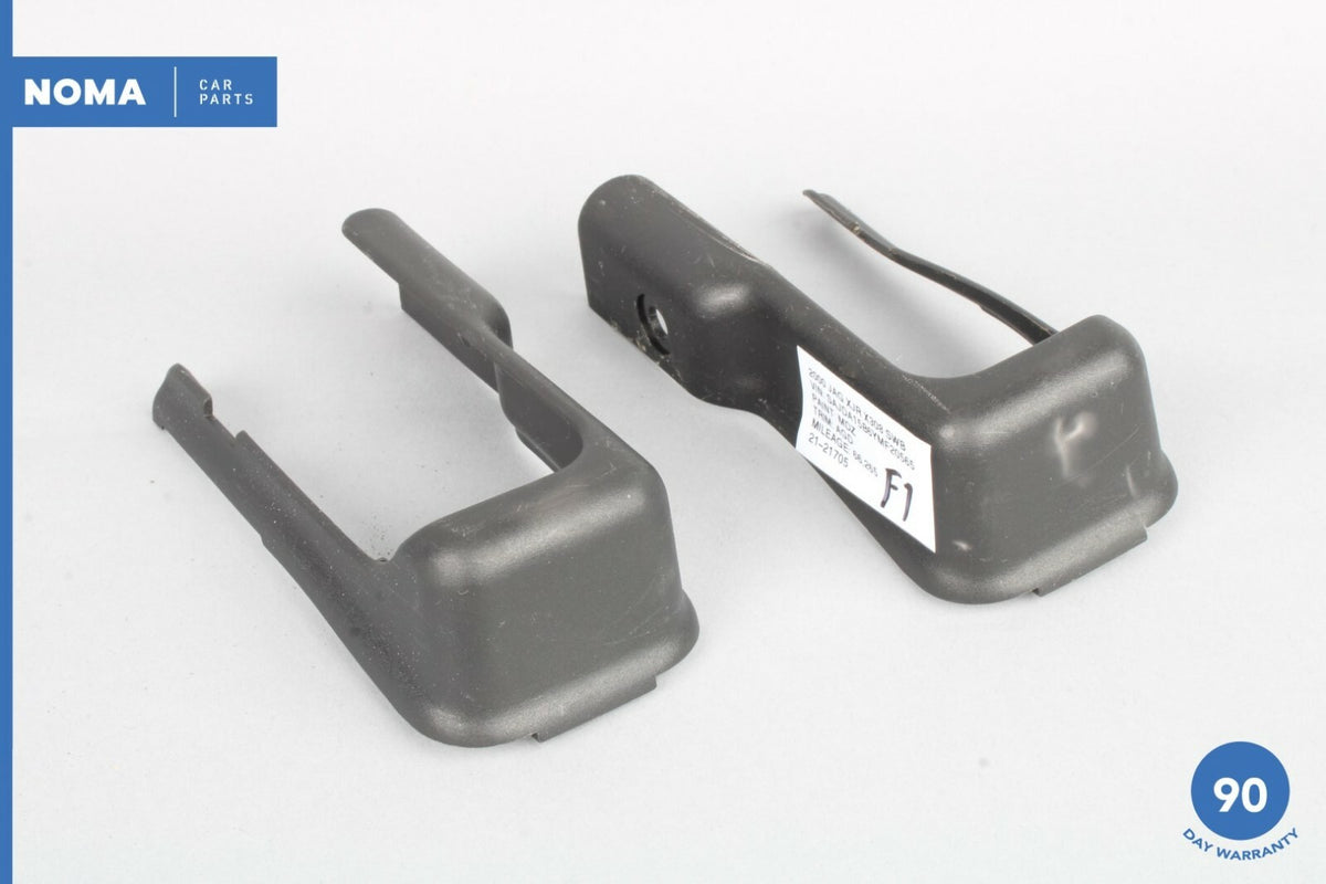 98-03 Jaguar XJR X308 Front Right & Left Side Seat Rail Cover Trim LEG Set OEM - photo 1