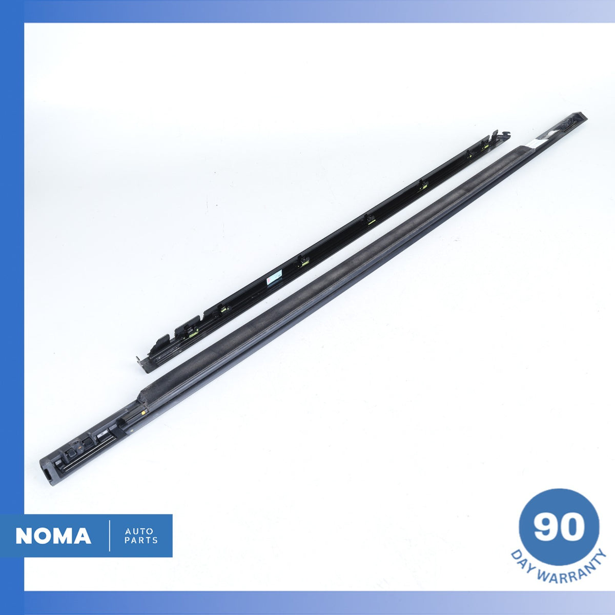 14-22 LR Range Rover Sport L494 Rear Right Outer Door Window Molding Set OEM - photo 7