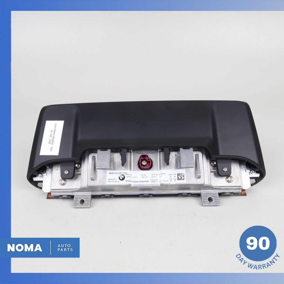 16-19 BMW F15 X5 X6 10.25' NBT Information Navigation Screen Monitor Display OEM - photo 10