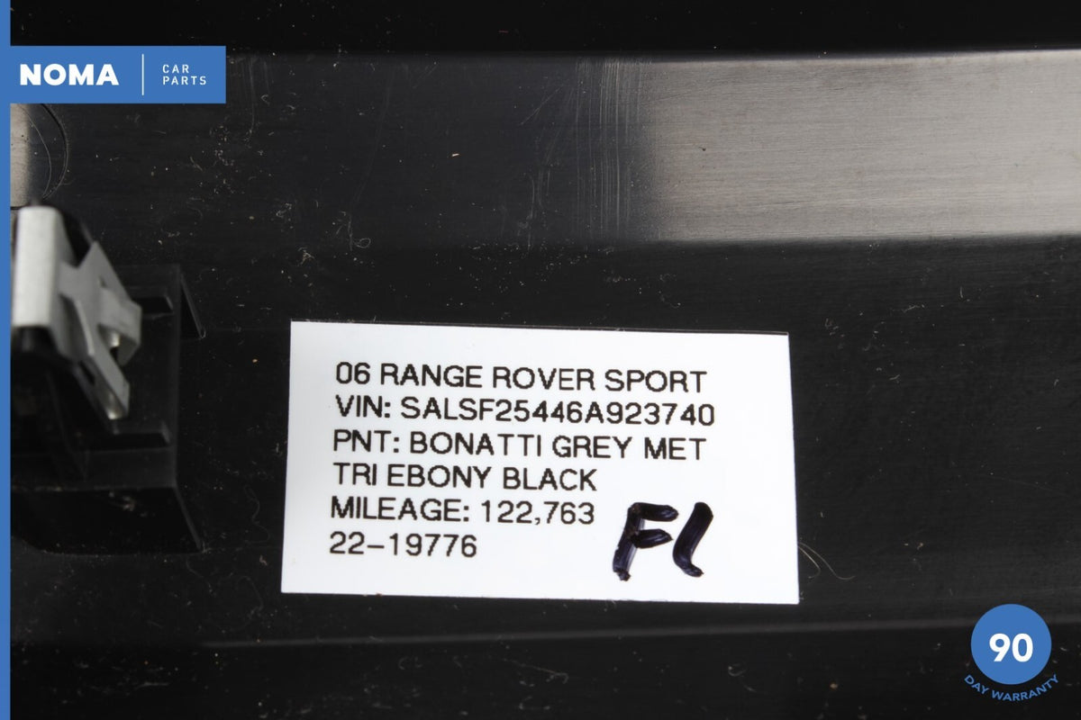 06-09 Range Rover Sport L320 Front Left or Right Seat Lower Trim Cover Panel OEM - photo 12