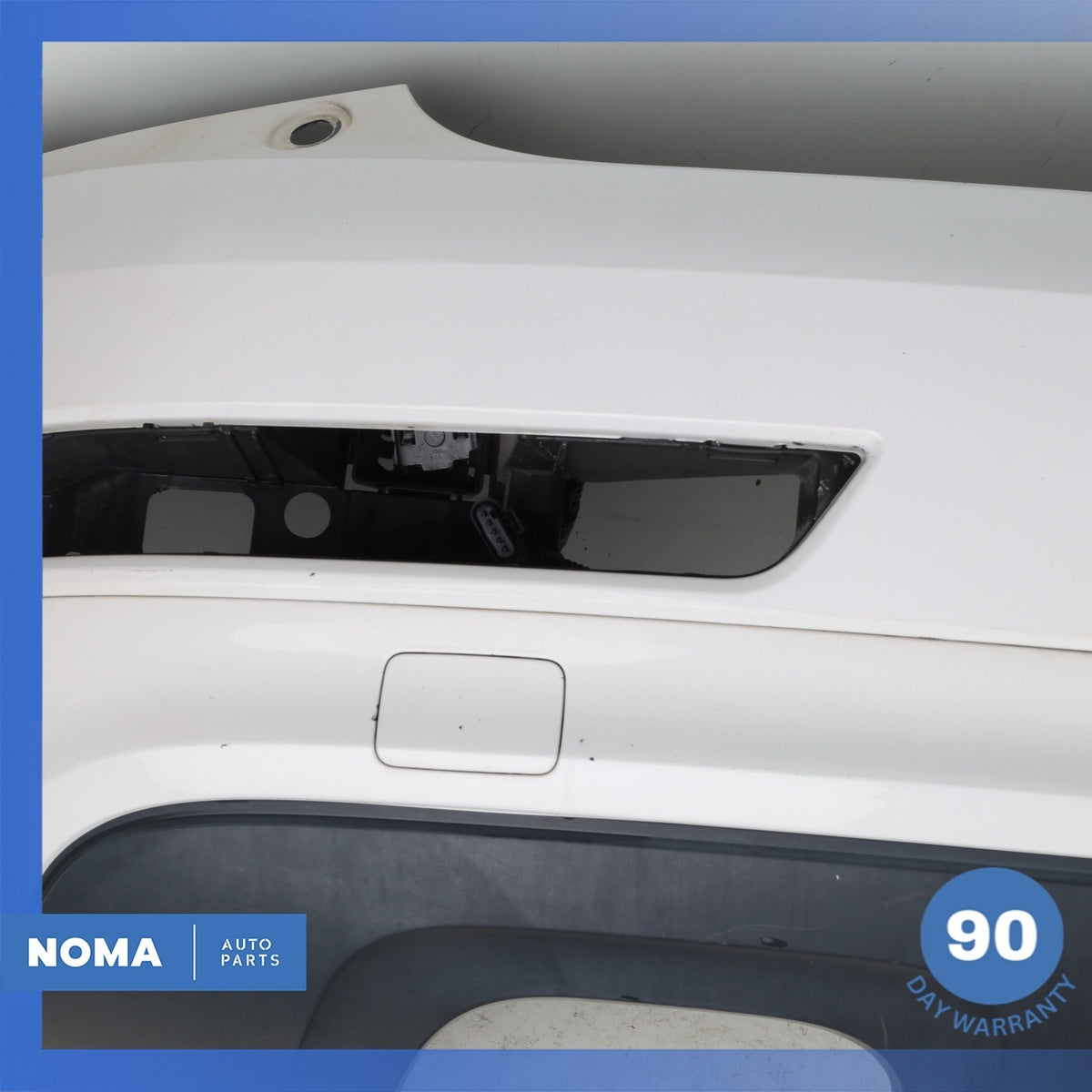 15-18 Audi 8U Q3 Rear Bumper Cover Panel Assembly White 8U0807067D OEM - photo 9