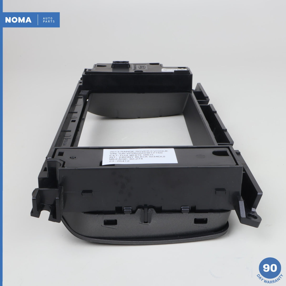 12-13 Range Rover Evoque L538 Front Display Screen Surround Bezel w/ Switch OEM - photo 9