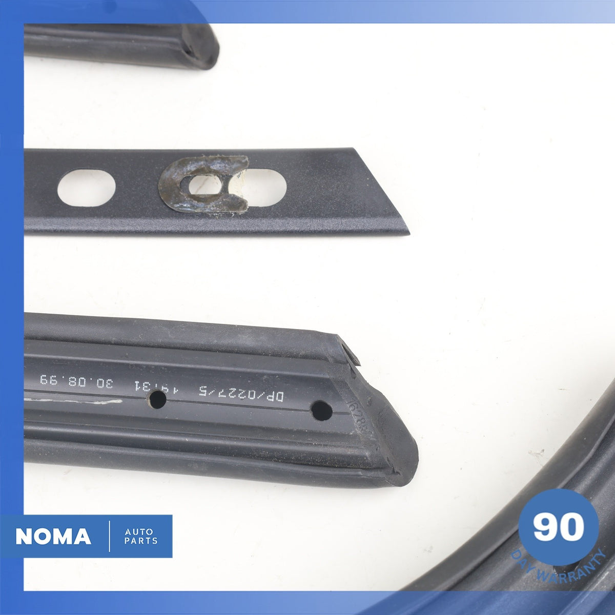 96-02 BMW E36 Z3 Convertible Top Roof Left Side Molding Rubber Seal Set OEM - photo 13