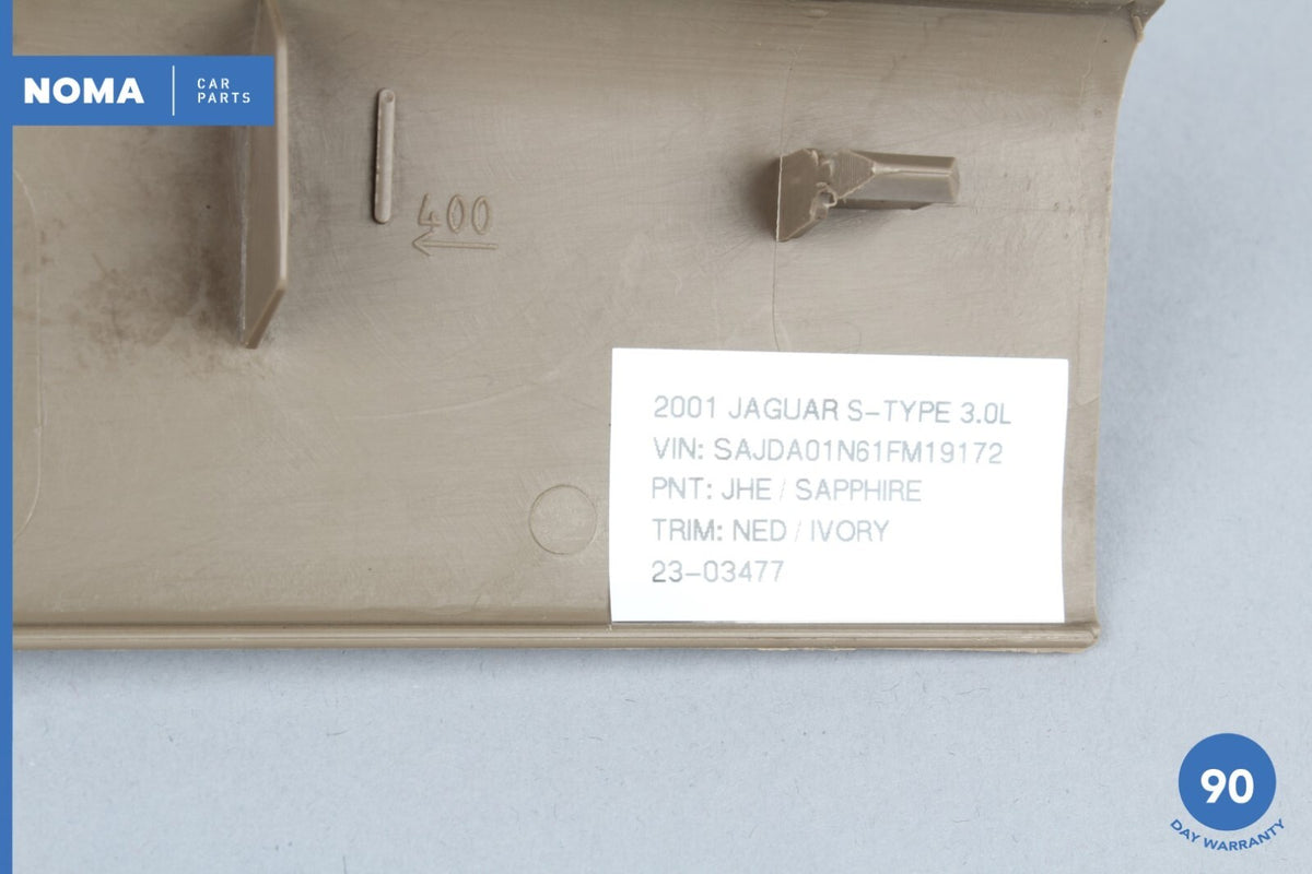 00-08 Jaguar S-Type X200 Front Right Left Side Scuff Treadplate Cover Trim OEM - photo 10