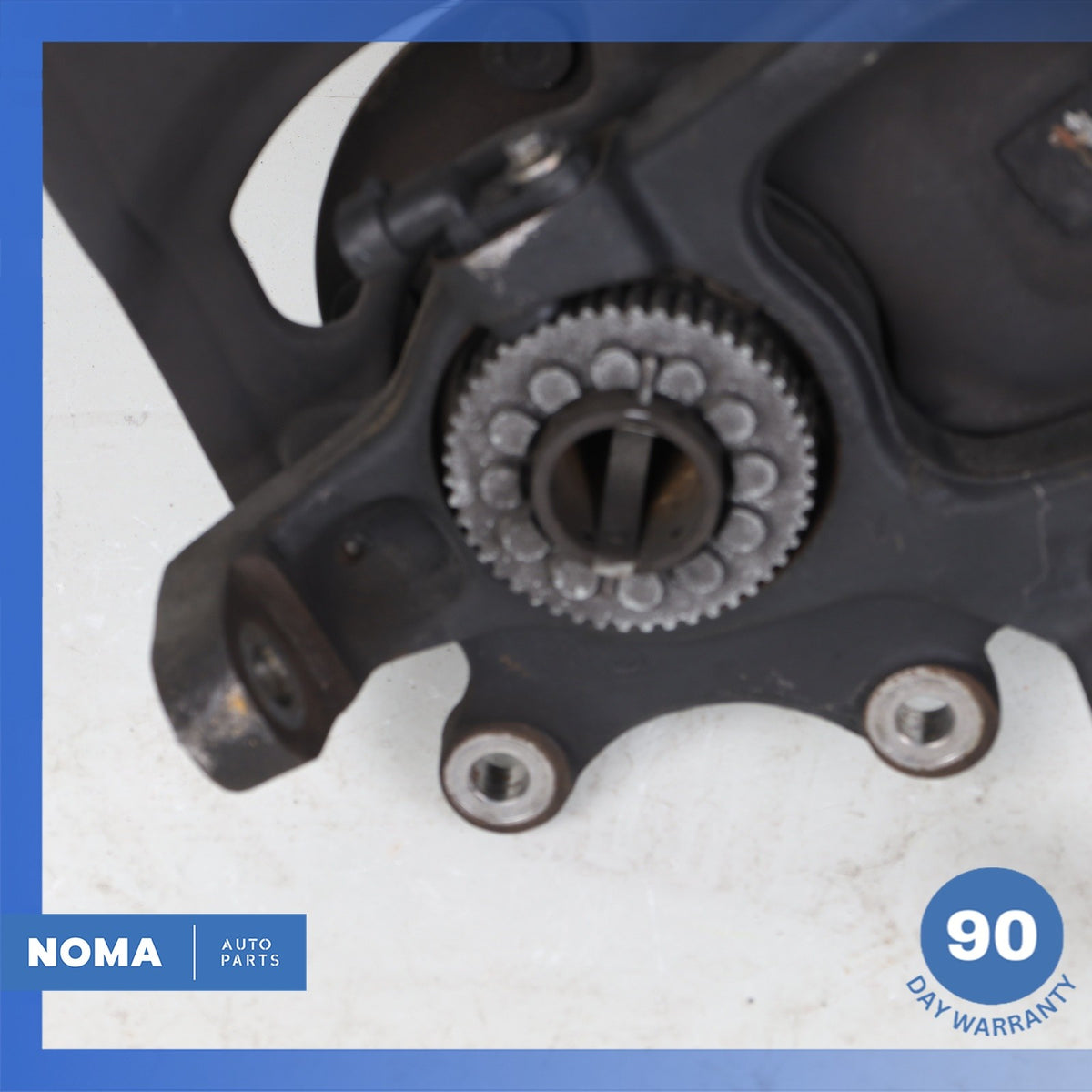 00-06 Jaguar X100 XKR Front Left Spindle Knuckle Hub w/Shield MXD1629AB OEM 82k - photo 10