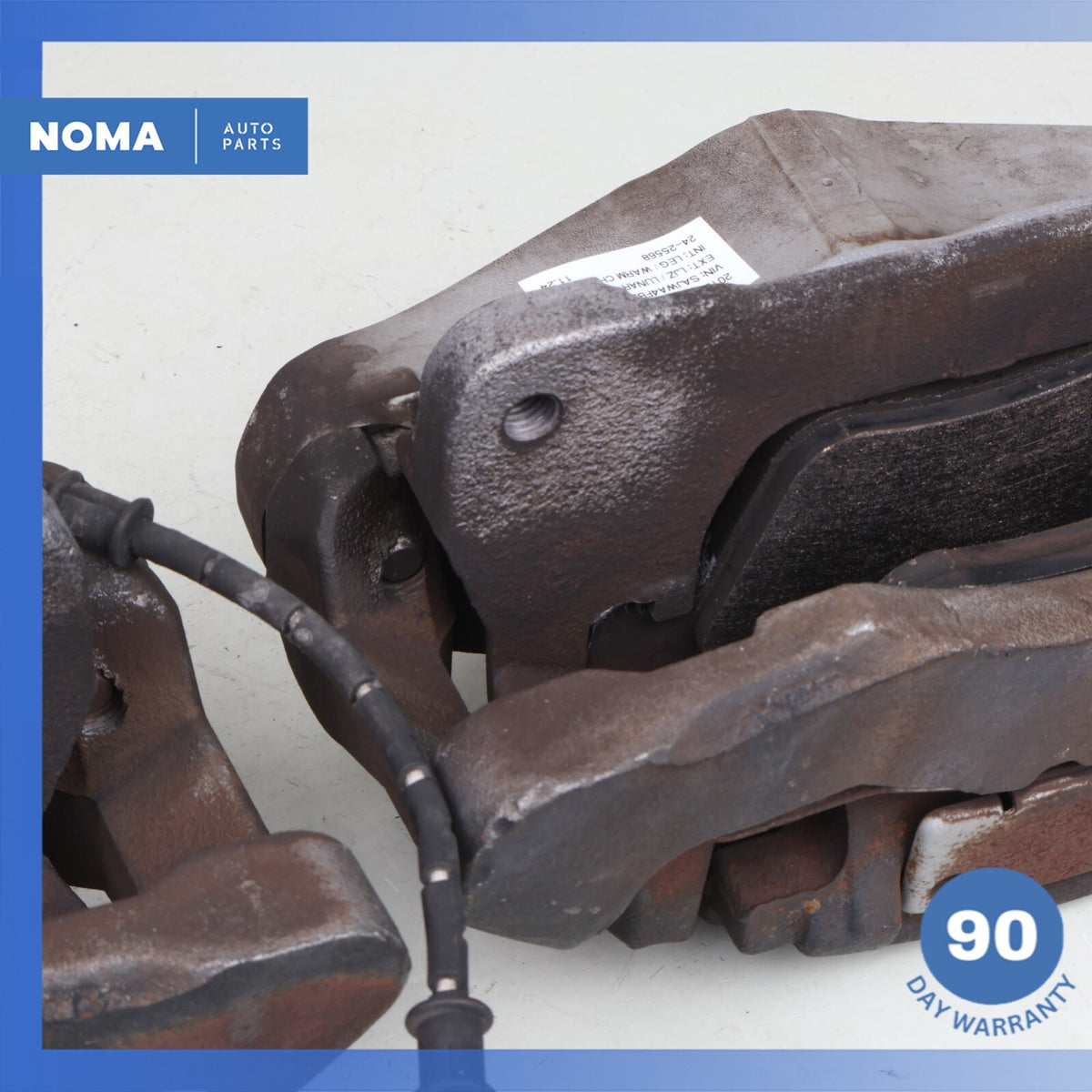 10-15 Jaguar X150 XK XJ Front Left & Right Side Brake Caliper Set of 2 OEM - photo 18
