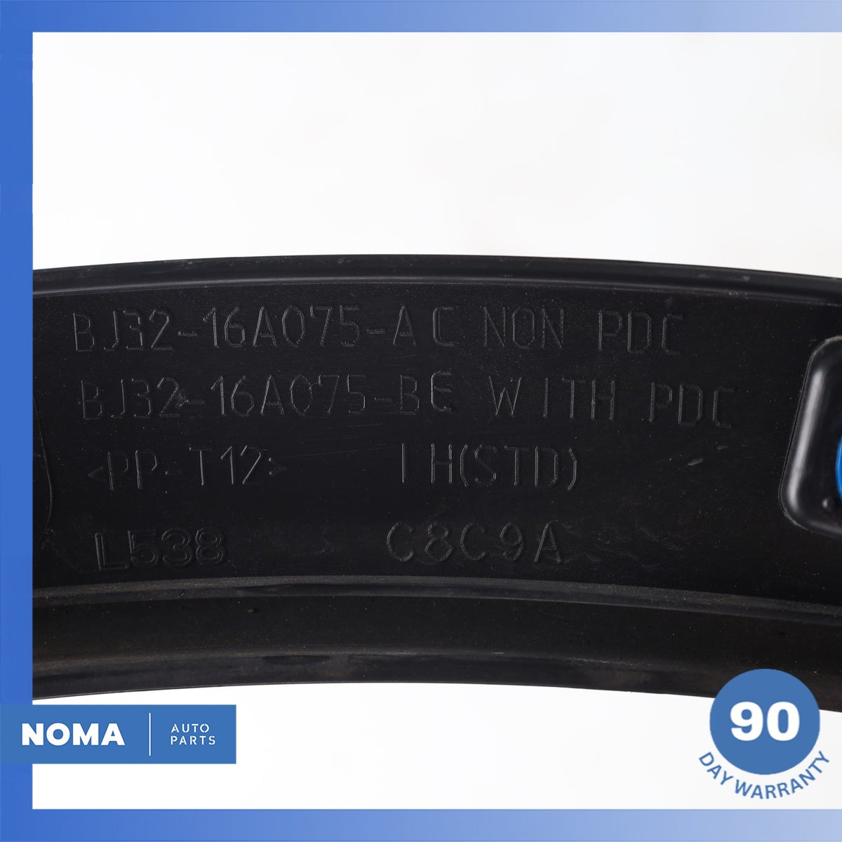 12-19 Range Rover Evoque L538 4DR Front Left Side Wheel Arch Molding OEM - photo 10