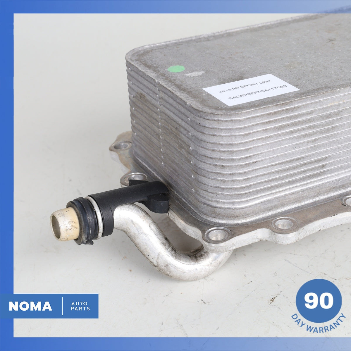 2016 LR Range Rover Sport L494 5.0L Engine Oil Cooler Radiator 9W836A642AF OEM - photo 4