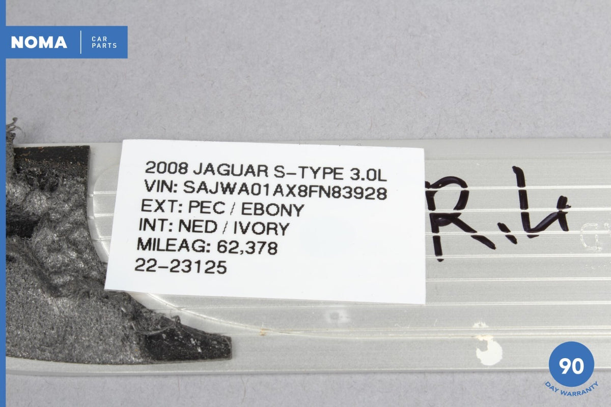 05-08 Jaguar S-Type X206 Rear Right or Left Side Door Scuff Tread Panel Trim OEM - photo 10