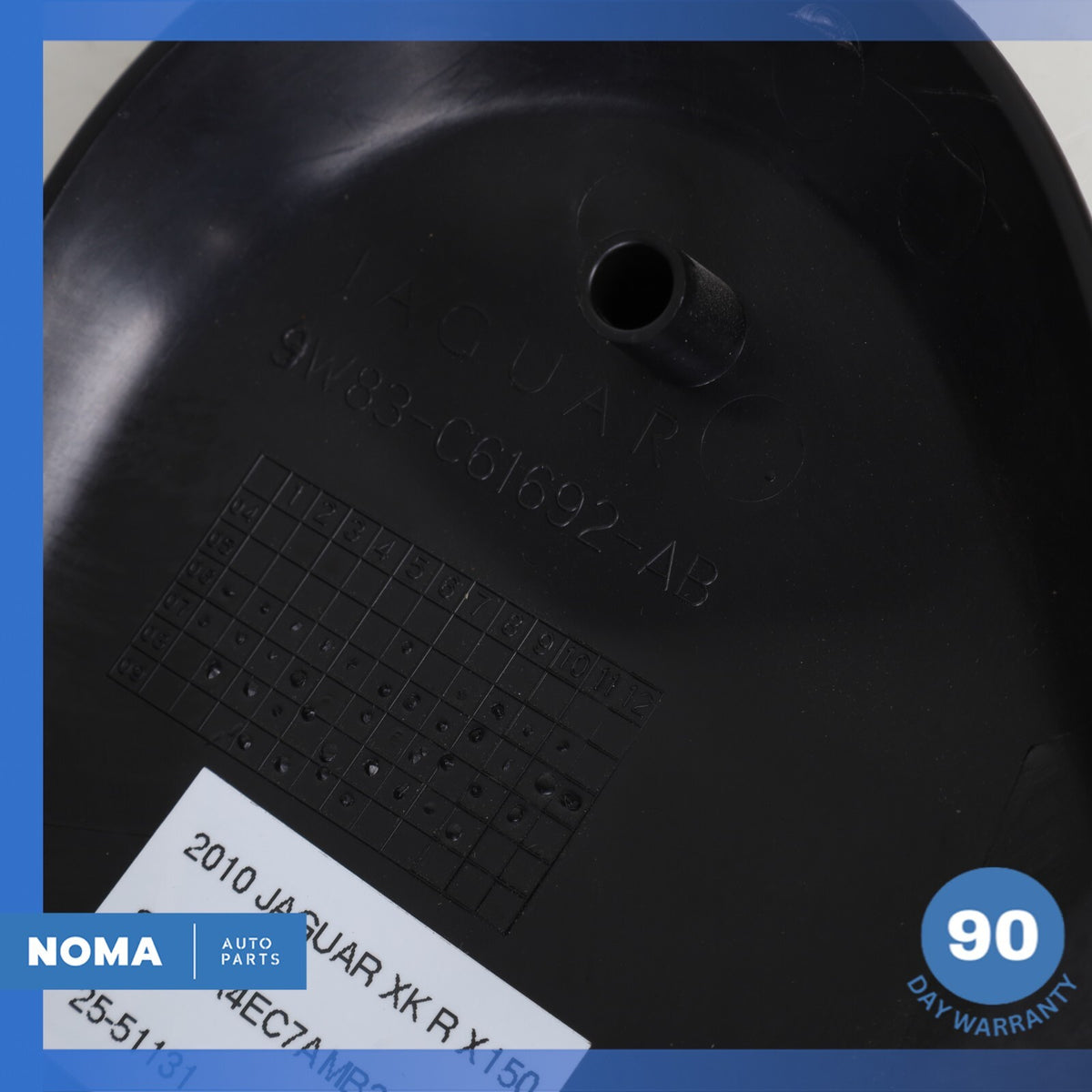 2010 Jaguar X150 XKR XK Front Right Passenger Seat Mechanism Cover Black OEM - photo 10
