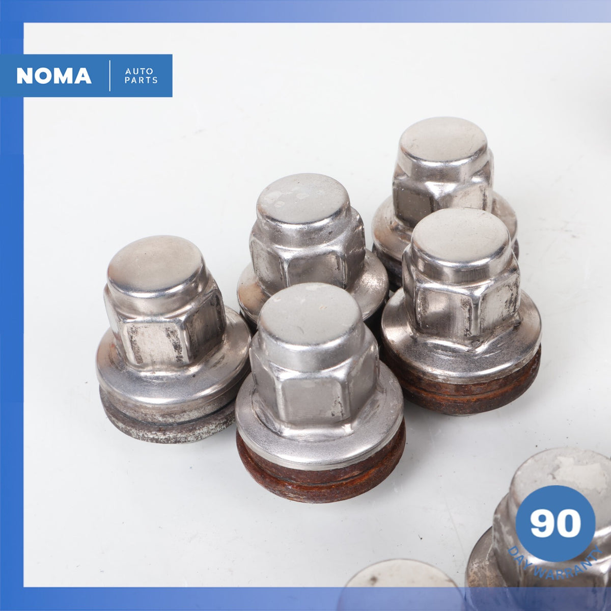 07-15 Jaguar X150 XK XKR Wheel Lug Nuts Bolts Set of 20 1X431012AA OEM - photo 4