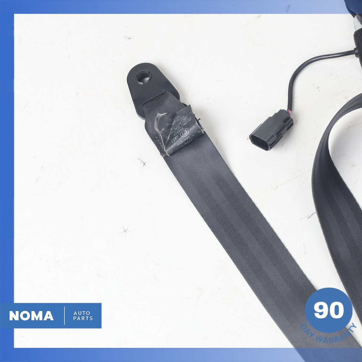 08-16 Land Rover L319 L320 LR4 Front Left & Right Seat Belt Set Black OEM - photo 12