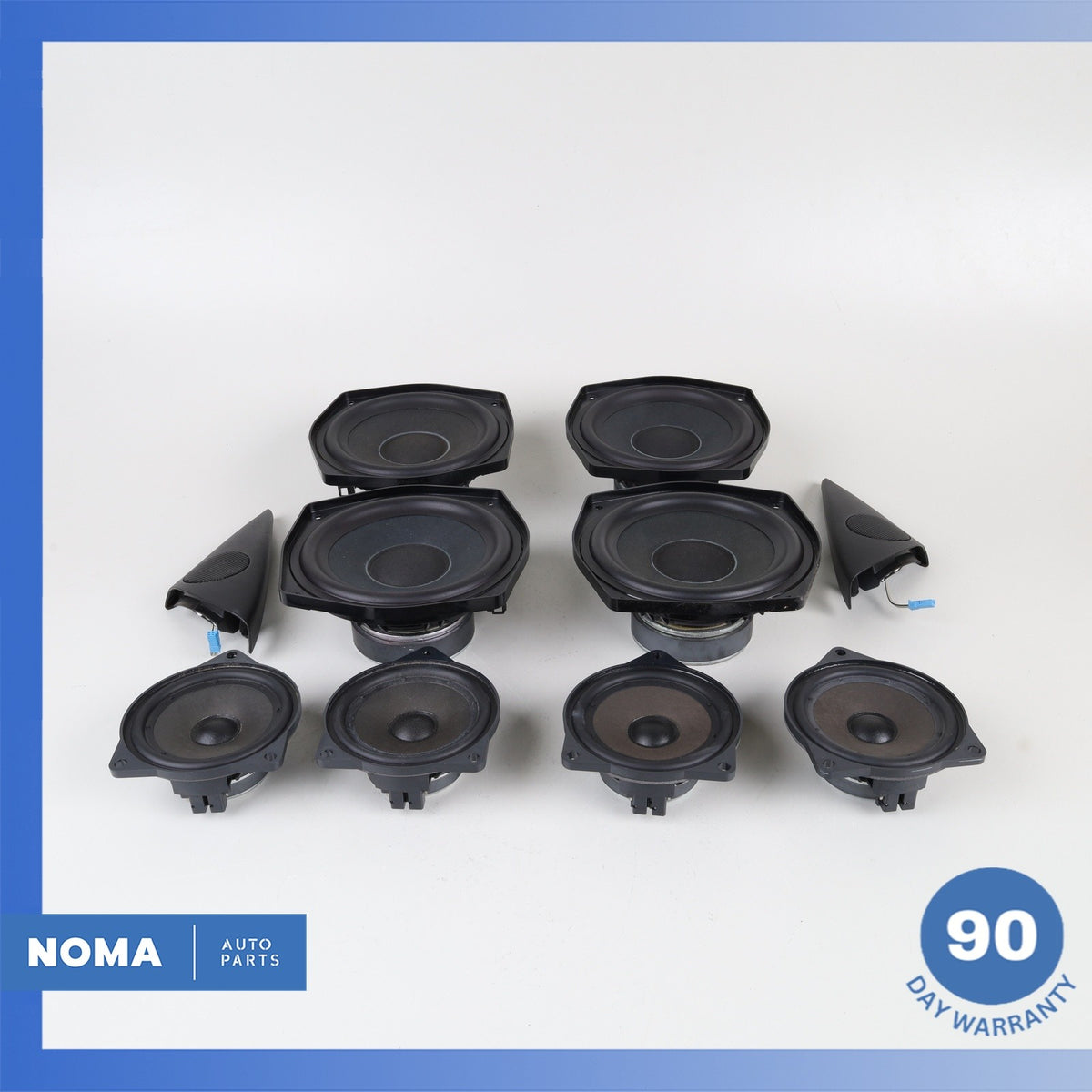 03-08 BMW E85 Z4 Top Hi-Fi Interior Tweeter Speaker Loudspeaker Set OEM - photo 2