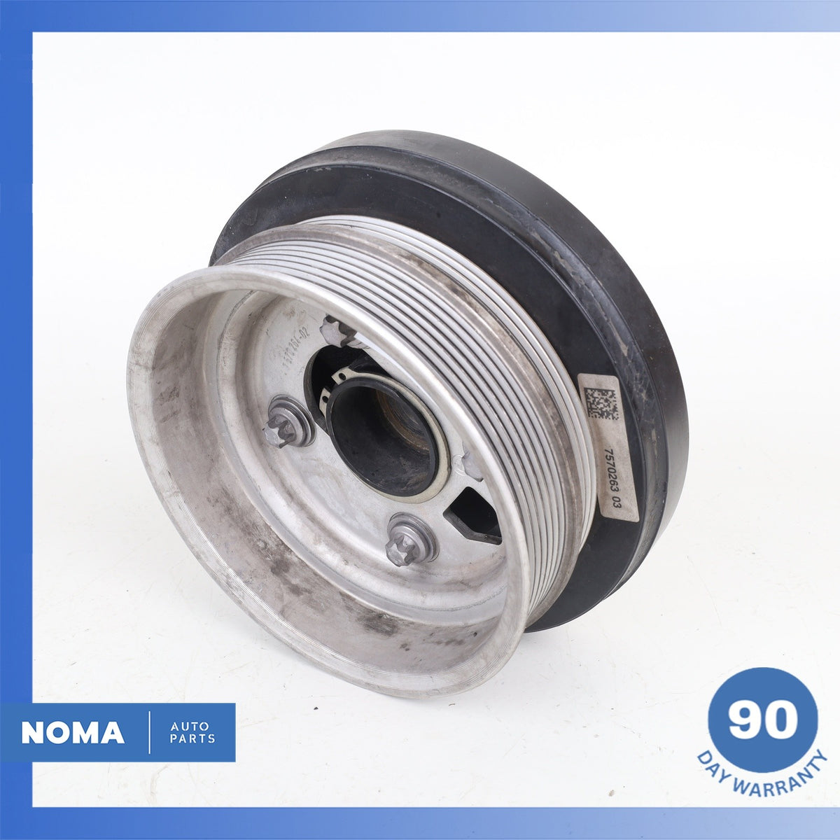 BMW F13 650i 550i 4.4L V8 N63 Engine Crankshaft Pulley Vibration Damper OEM - photo 2