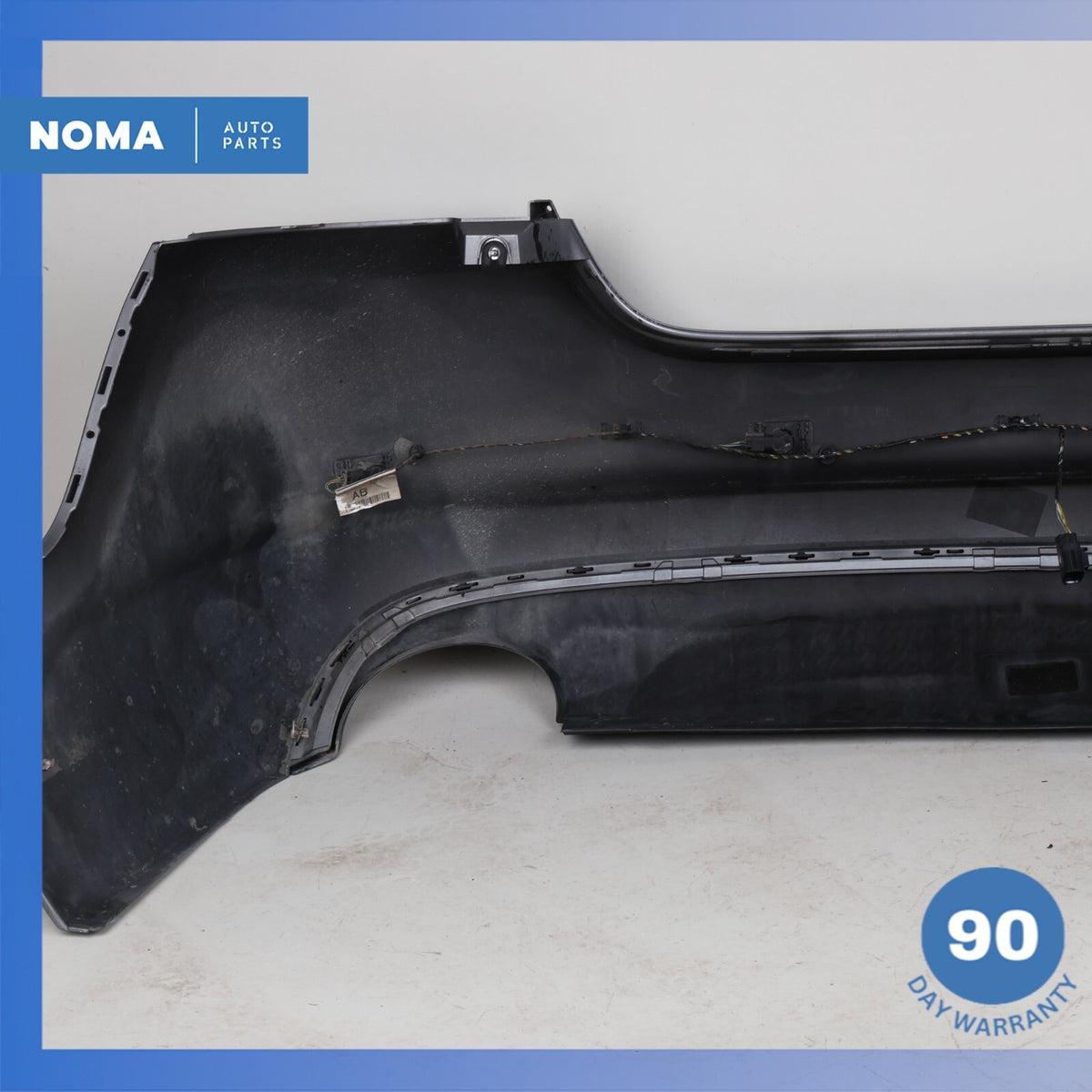 12-15 Jaguar X250 XF Base Rear Bumper Cover Assembly w/Park Assist Grey OEM - photo 21