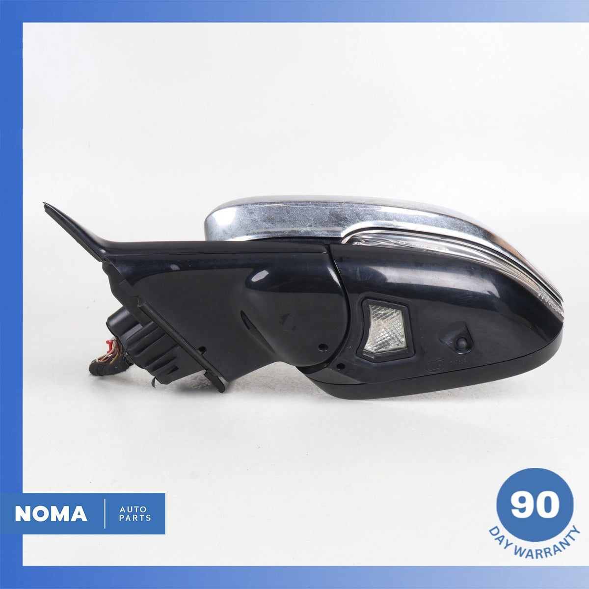 10-19 Jaguar X351 XJ XJR Left Side Rear View Door Mirror w/ Blind Spot OEM 70k - photo 6