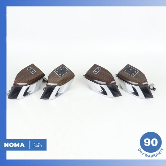 13-17 Range Rover Sport L494 L405 Interior Door Panel Door Handles Set Wood OEM - photo 1