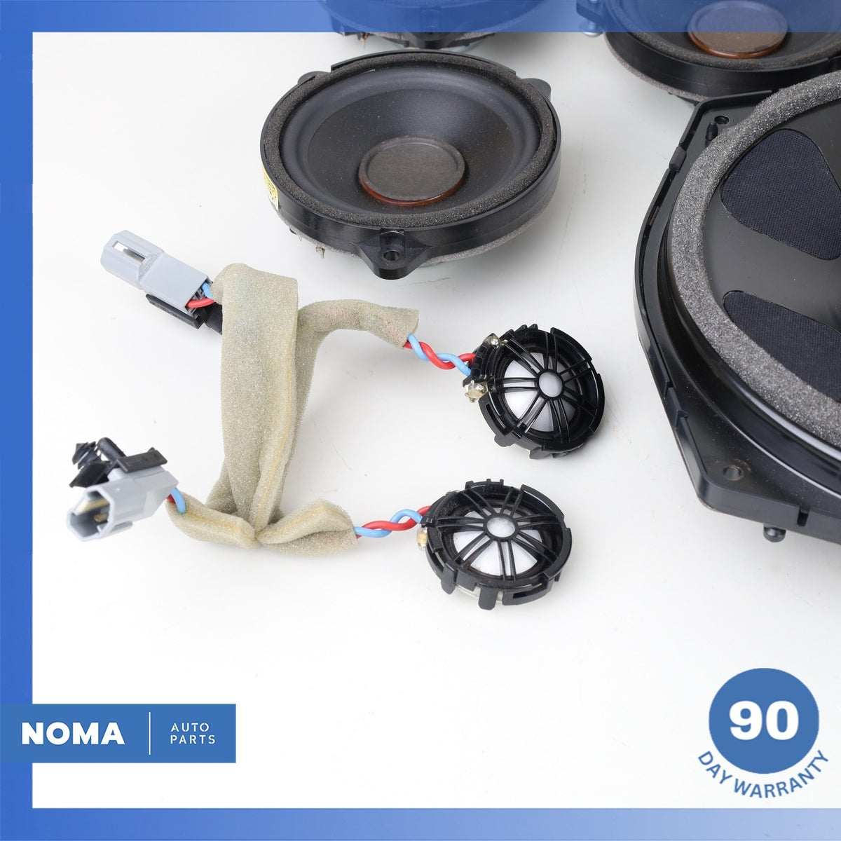 13-22 LR Range Rover Sport L494 Front & Rear Premium Audio 1200W Speaker Set OEM - photo 9