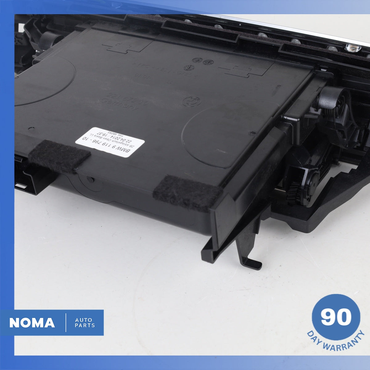 BMW F02 750i Dashboard Right Storage Compartment Tray Molding Wood OEM - photo 8