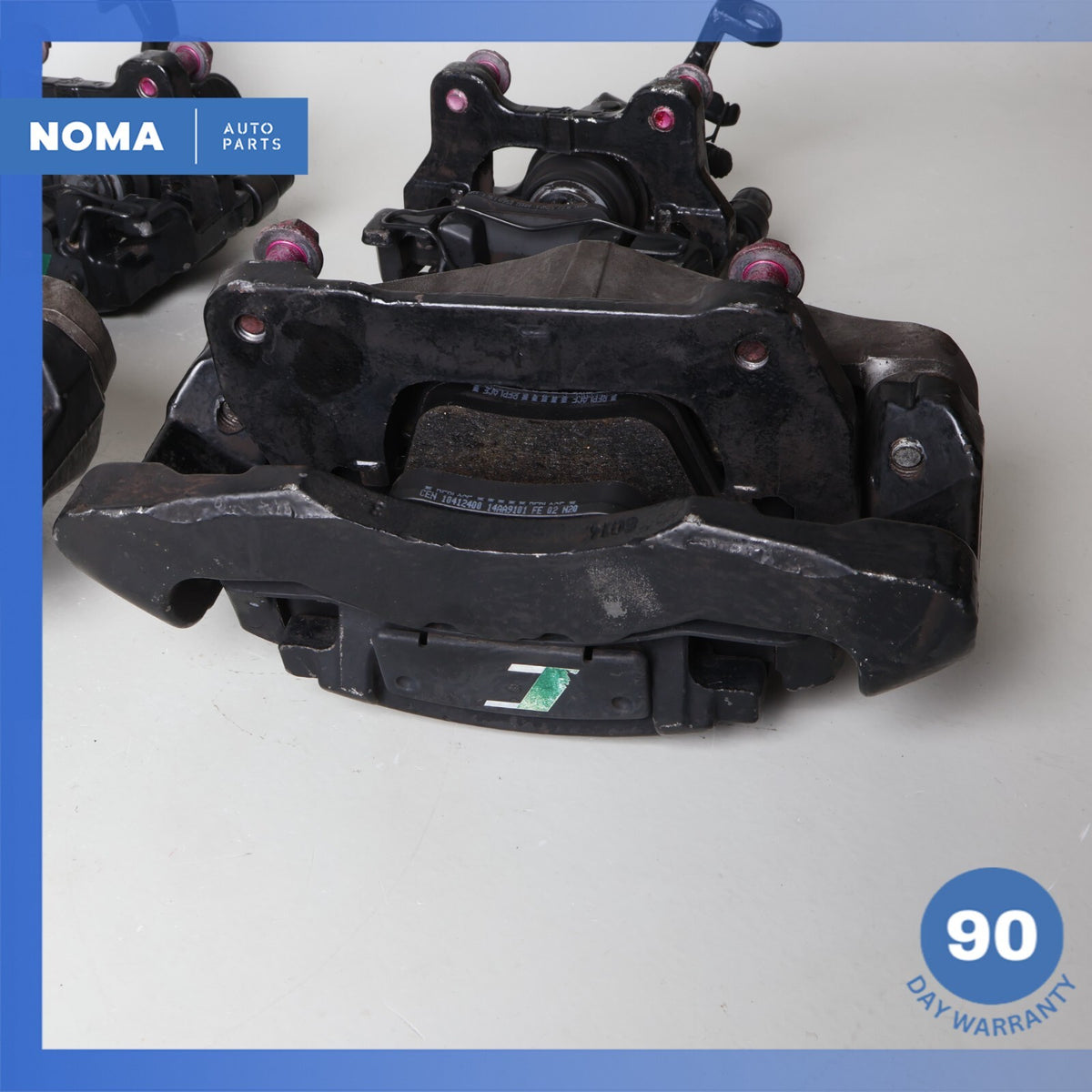 07-09 Jaguar X150 XKR R-Sport Front & Rear Side Brake Caliper Set of 4 OEM - photo 14