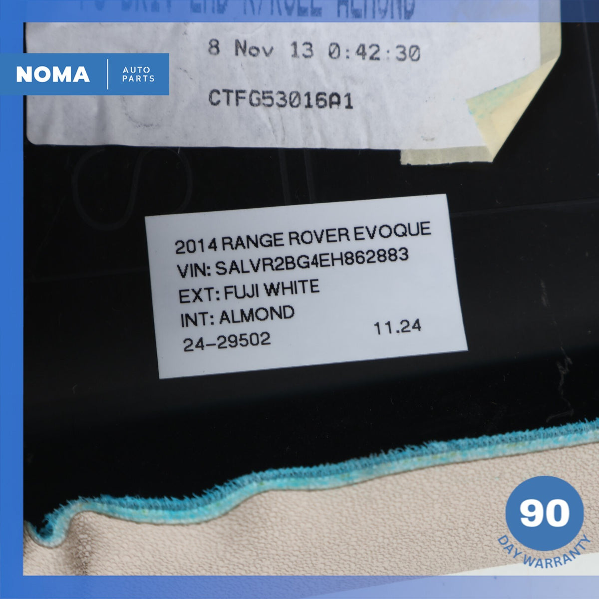 12-15 Range Rover Evoque L538 Left & Right Dashboard Dash Trim Molding Set OEM - photo 14