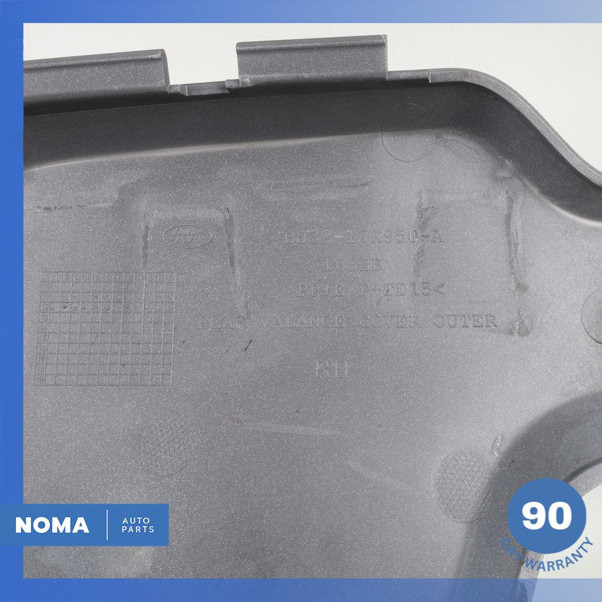 12-19 LR Range Rover Evoque L538 Rear Right Bumper Cover Panel Gray OEM - photo 13