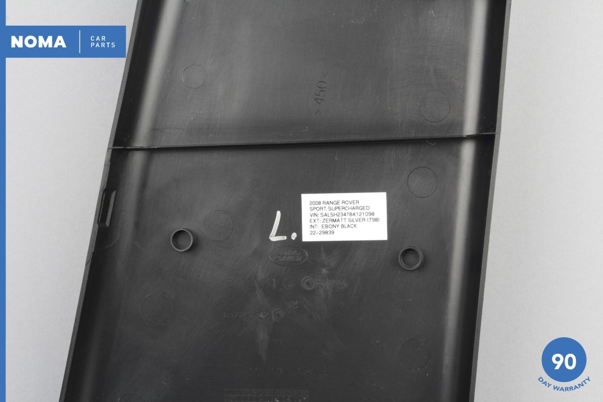 06-13 Range Rover Sport L320 Left Driver Side B Pillar Lower Trim Cover OEM - photo 7