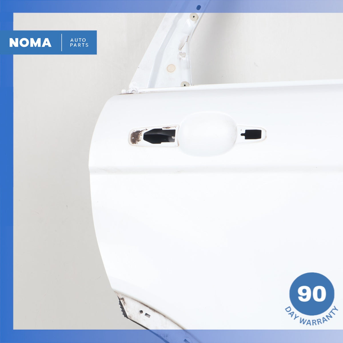 12-19 LR Range Rover Evoque L538 4DR Rear Right Side Door Panel Shell White OEM - photo 4