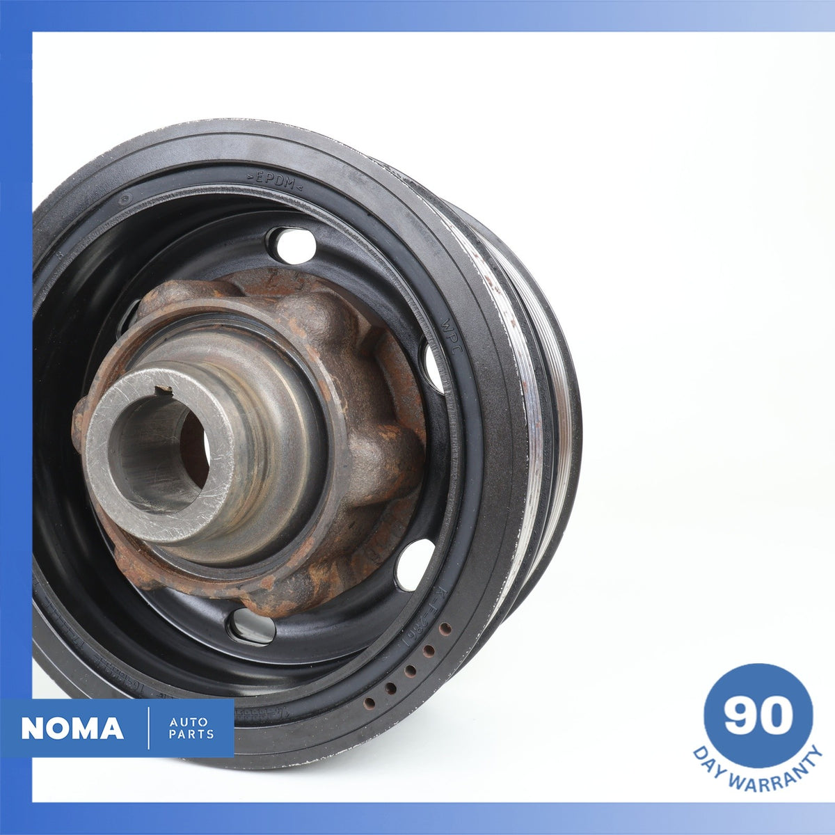 10-23 LR Range Rover Sport L494 F-Type XF Engine Crankshaft Balancer Pulley OEM - photo 6