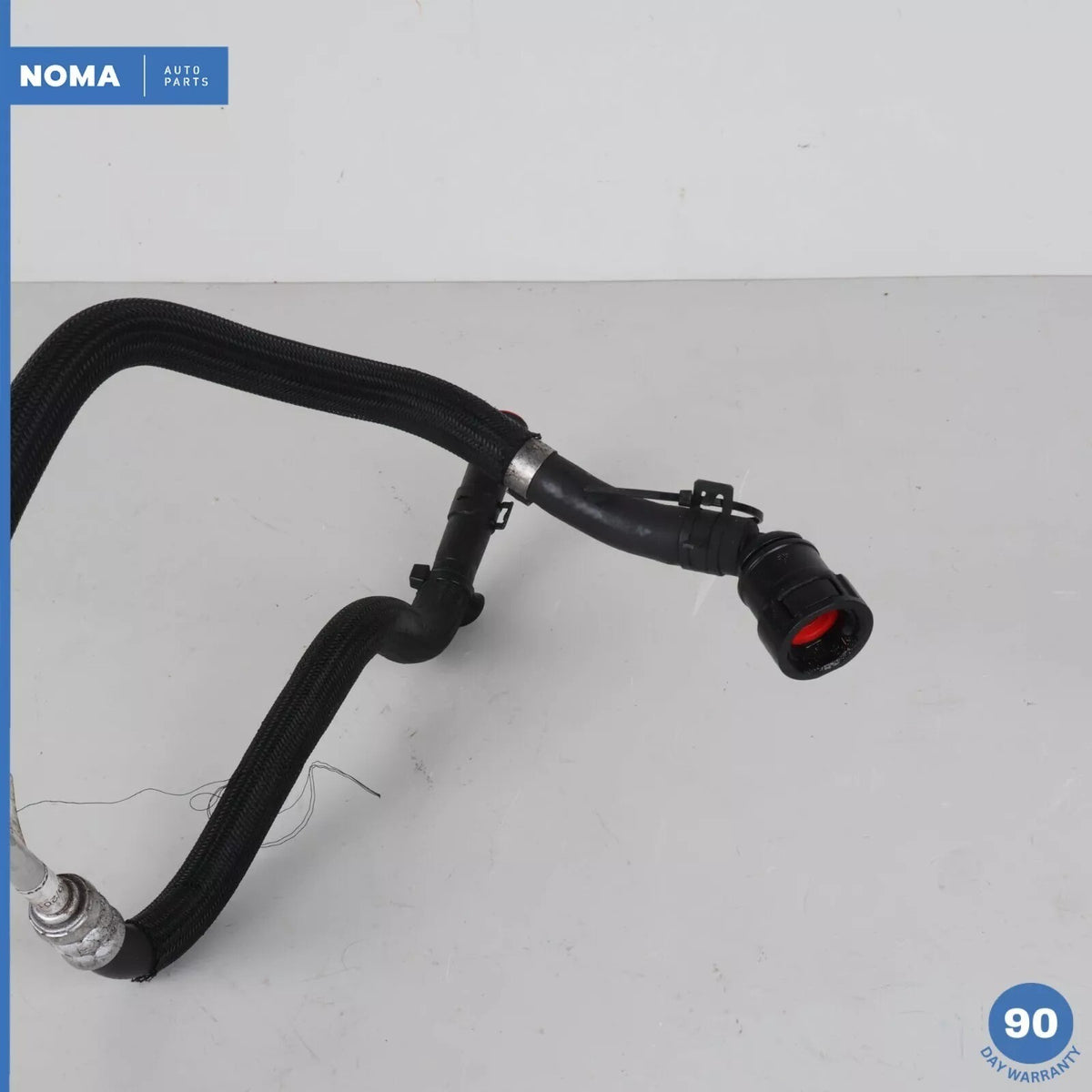14-15 Jaguar X152 F-Type P/S Power Steering Oil Fluid Cooler w/ Hoses OEM 68k - photo 2