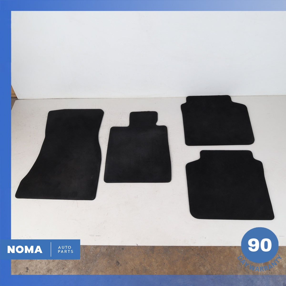 BMW G12 740i 750Li Front & Rear Left & Right Floor Carpet Set OEM 76k - photo 2