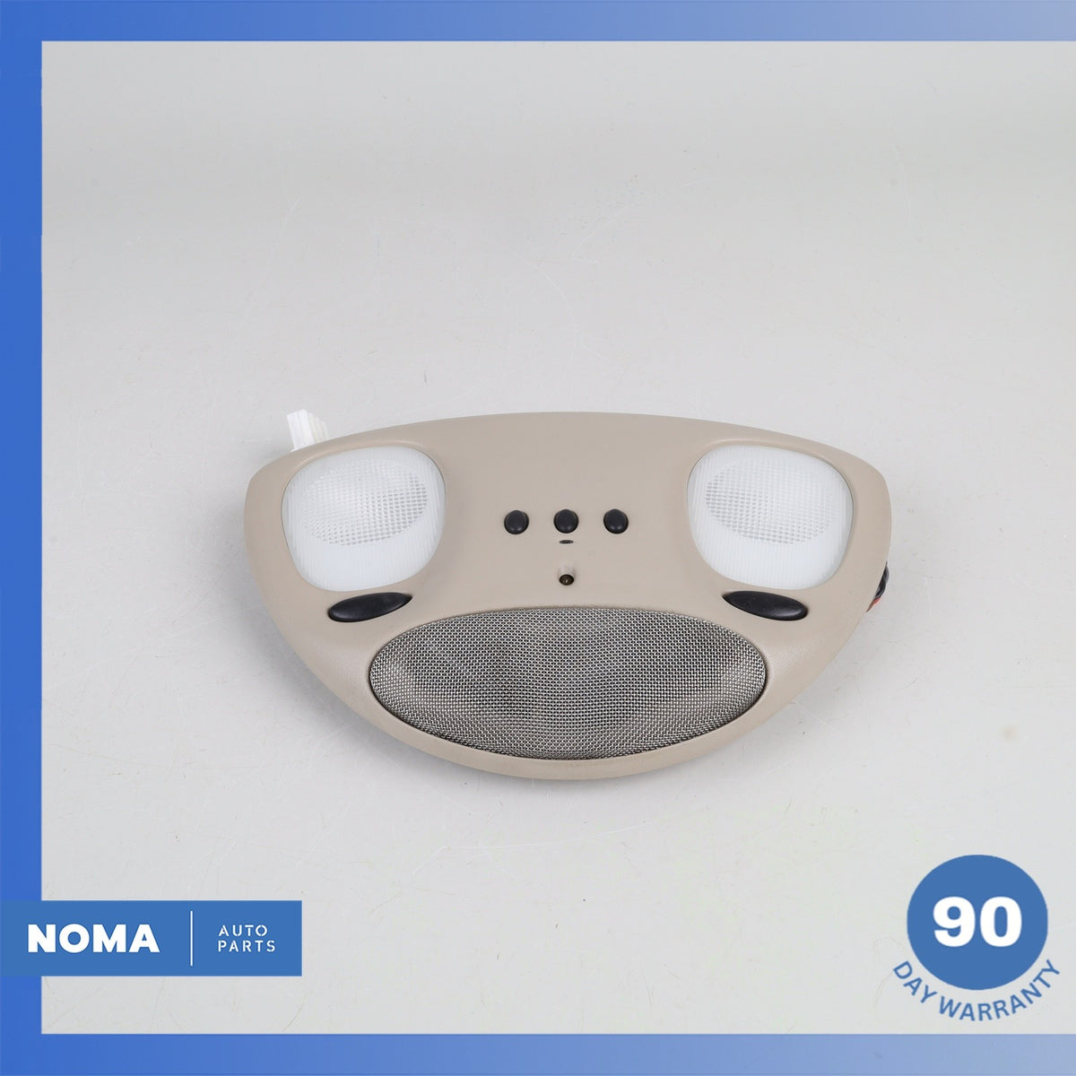 01-06 Jaguar X100 XKR XK8 Dome Light Overhead Map Lamp Light Beige OEM 82k - photo 2