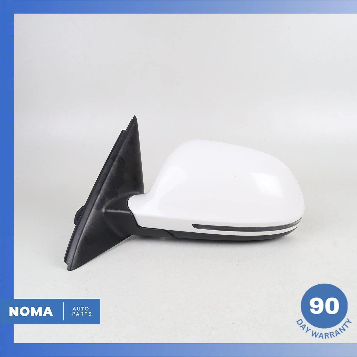 15-18 Audi 8U Q3 Left Driver Side Rear View Door Mirror White OEM - photo 9