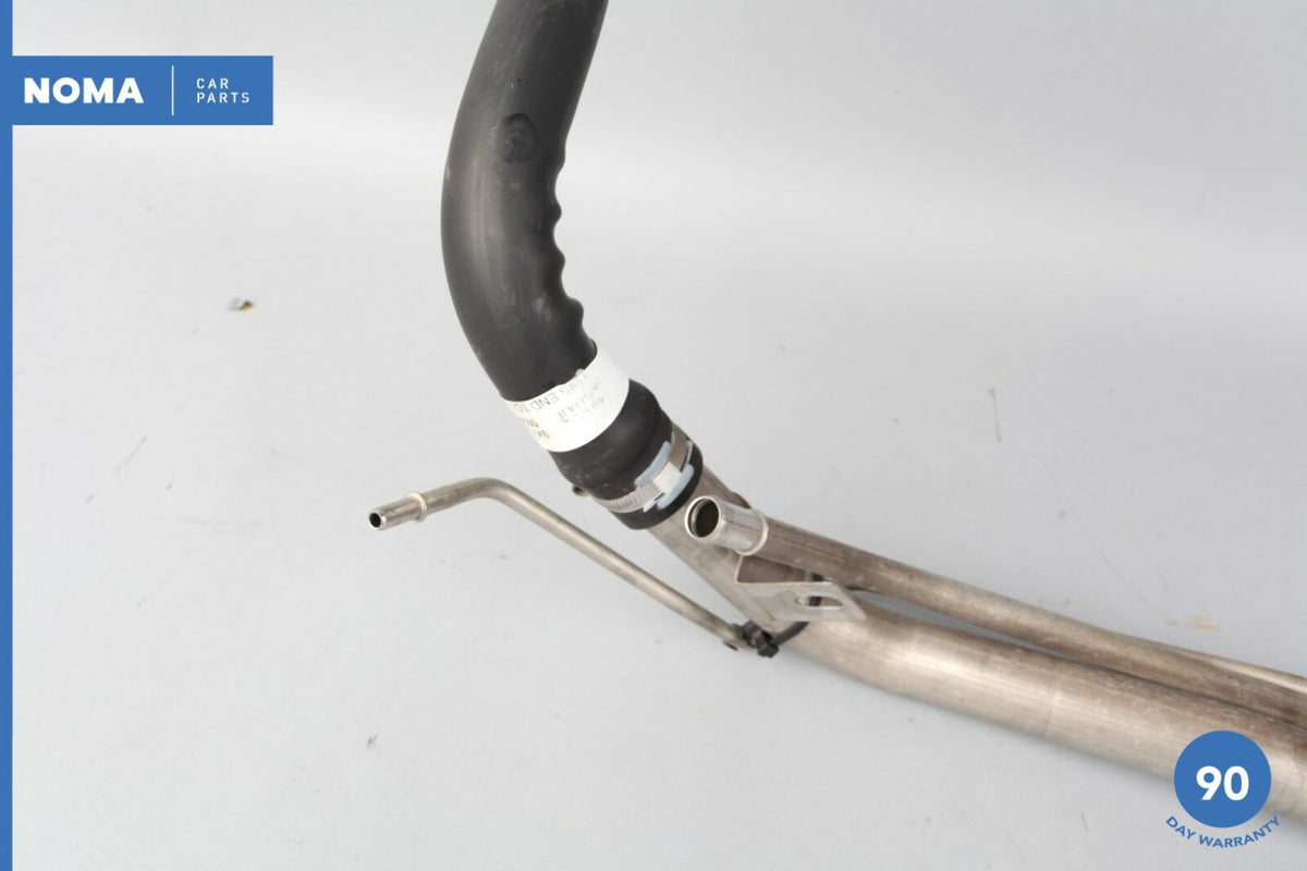 10-18 Jaguar XJ XJL XJR X351 Fuel Tank Filler Neck Tube Pipe Line w/ Valve OEM - photo 4