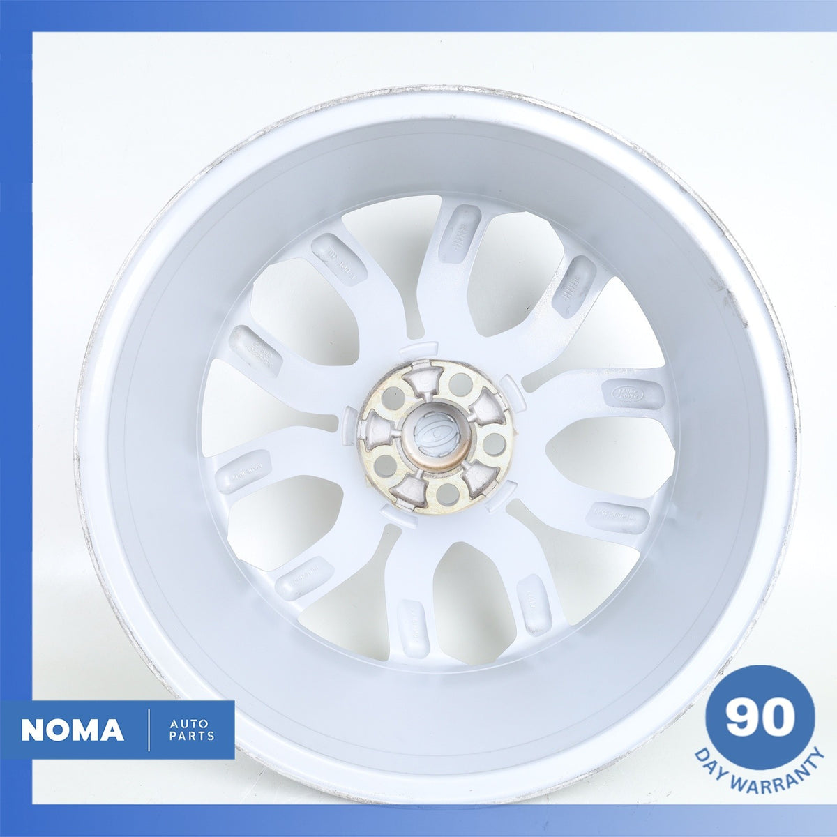 14-22 Range Rover Sport L494 9.5 x R22 22" Wheel Rim Silver Refurbished OEM - photo 9