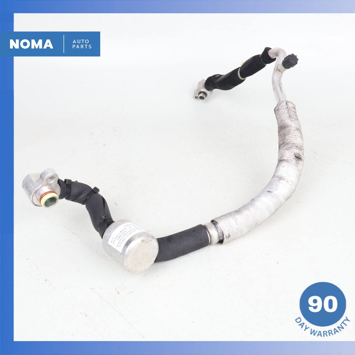 10-15 Jaguar X250 XF XFR RWD A/C AC Air Conditioning Hose Pipe Line OEM - photo 7