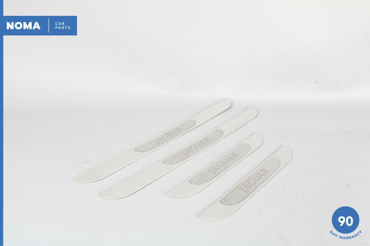 03-08 Jaguar X204 S-Type Door Step Sill Molding Set Of 4 XR835413208BD OEM - photo 1