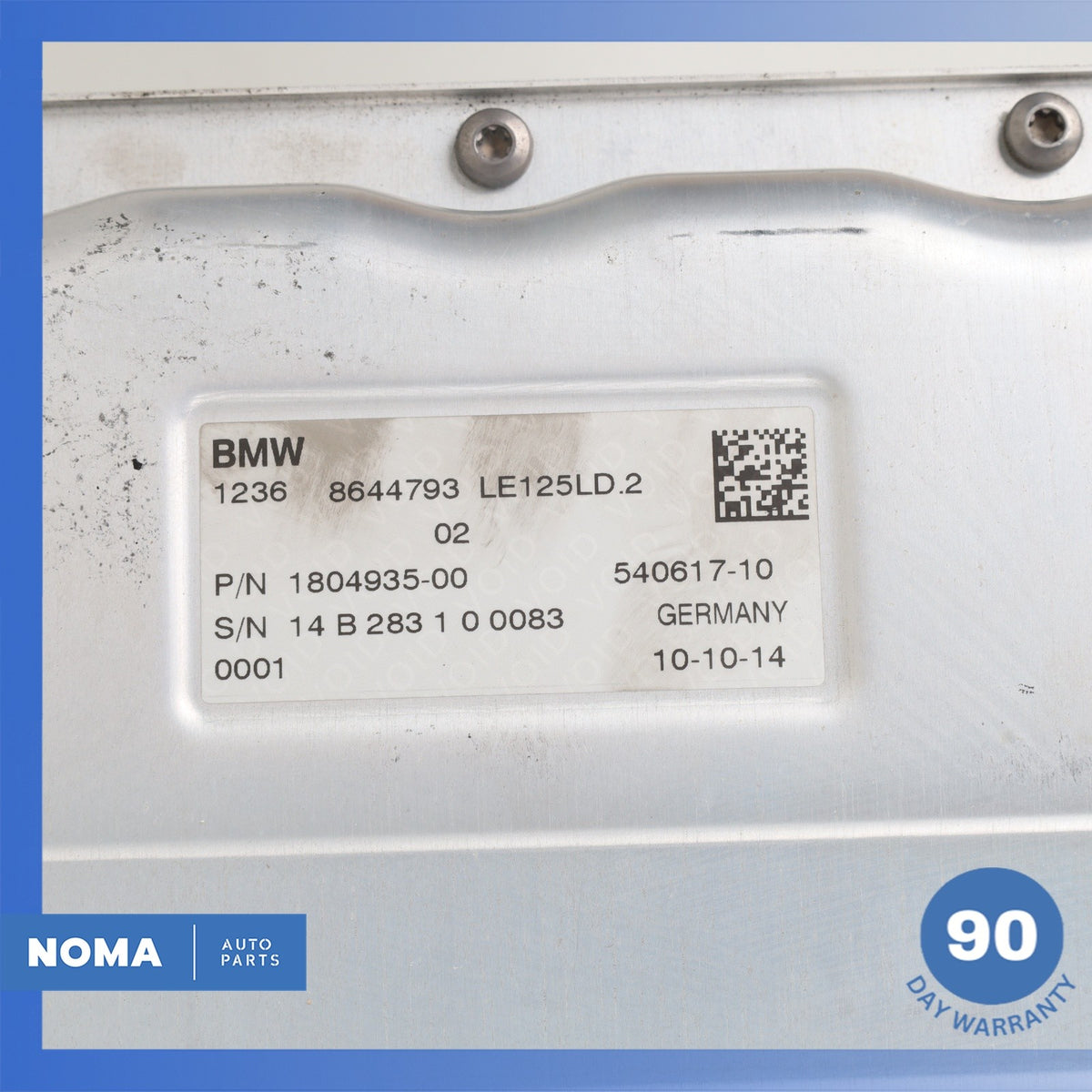 14-16 BMW i3 I01 REX Hybrid Battery Power Voltage Inverter Converter OEM 78k - photo 17