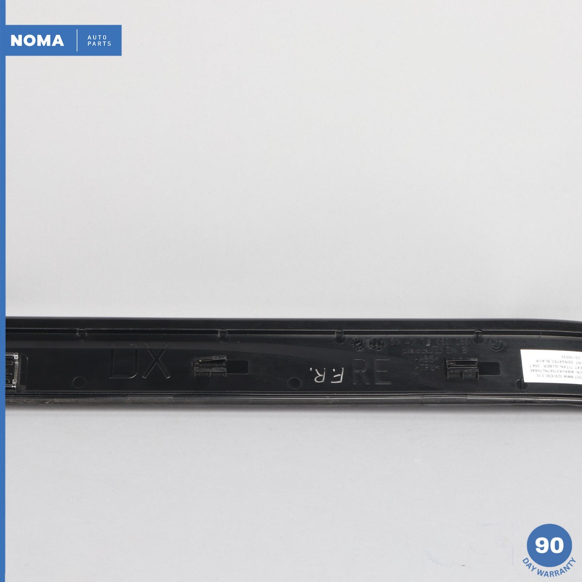 07-11 BMW 328i E90 E91 Front Right Side Door Sill Outer Scuff Plate 7060280 OEM - photo 7