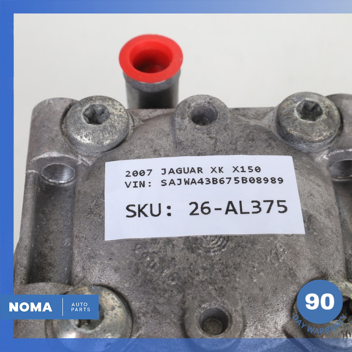 03-10 Jaguar X150 XK XKR XF XJ8 Power Steering Pump Assembly 2W933A696AD OEM - photo 11