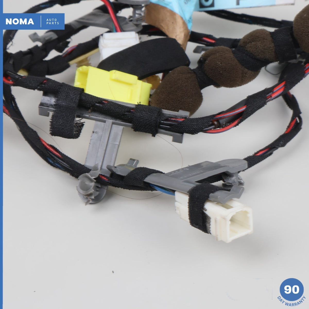 97-03 Jaguar XK8 X100 Convertible Rear Trunk Lid Plate Wire Wiring Harness OEM - photo 4