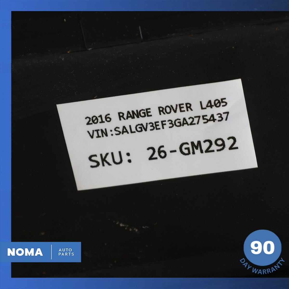 13-22 Land Rover Range Rover L405 LWB Rear Right Side Door Lower Molding OEM - photo 11
