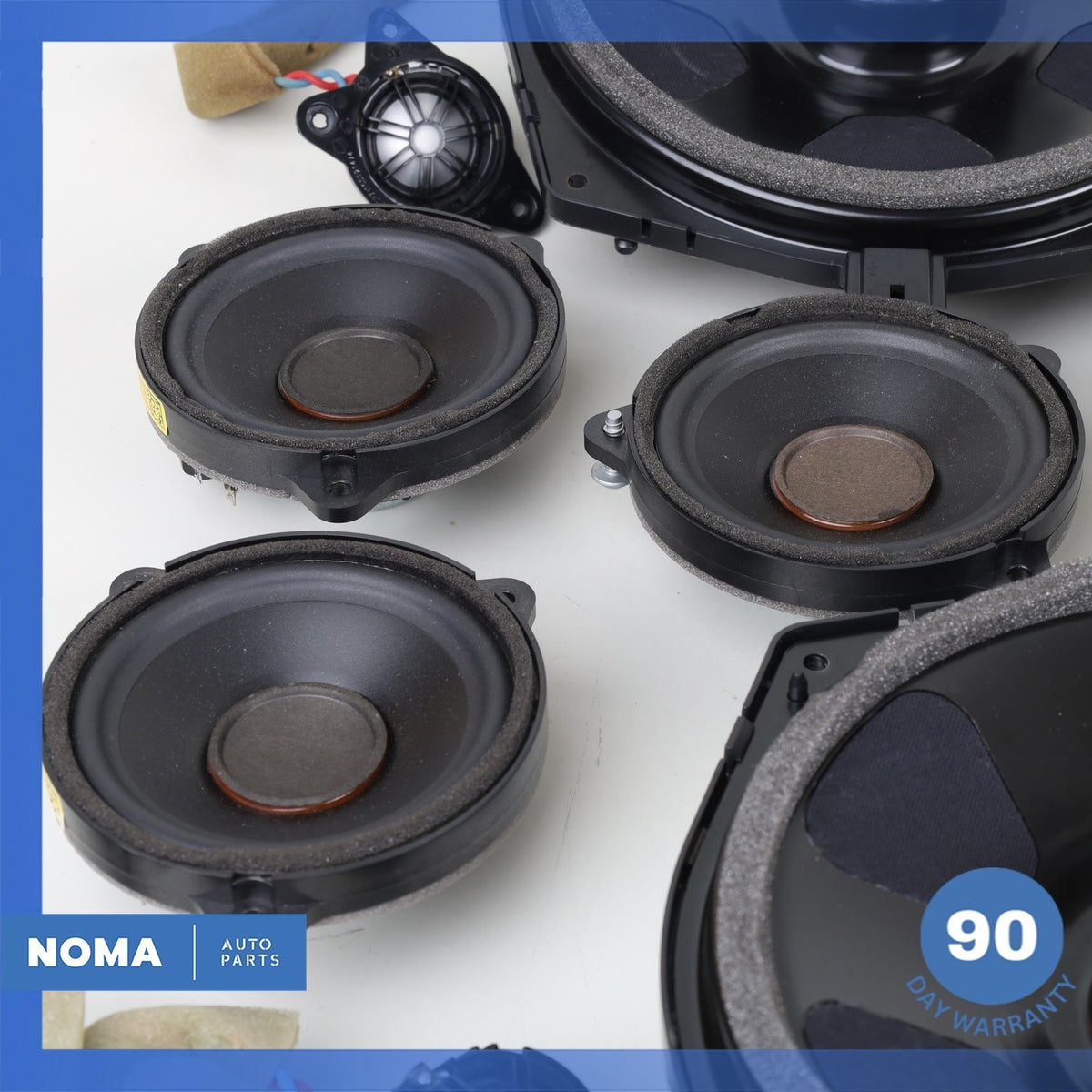 13-22 LR Range Rover Sport L494 Front & Rear Premium Audio 1200W Speaker Set OEM - photo 10