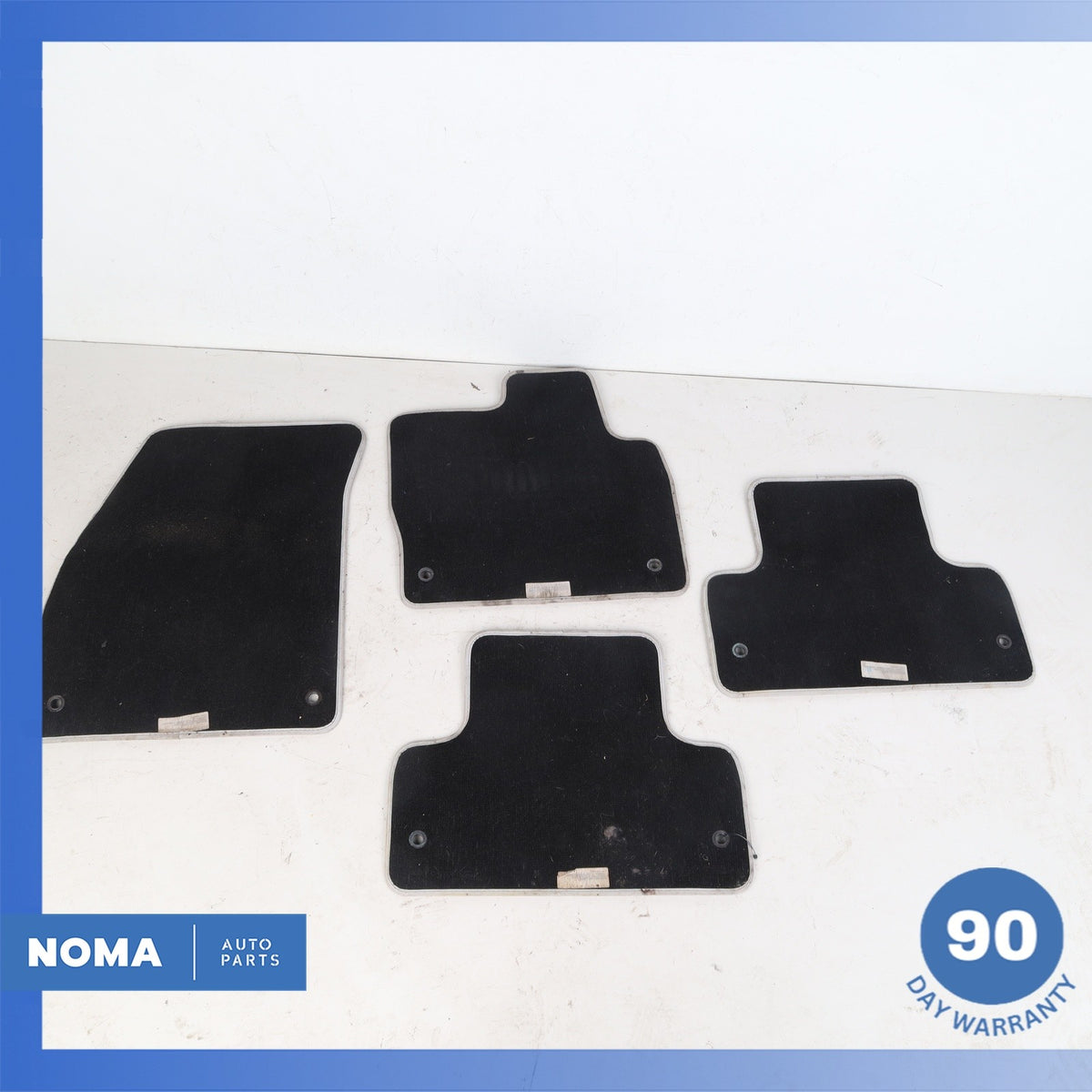 15-19 Range Rover Evoque L538 Front & Rear Floor Carpet Mat Set Monochrome OEM - photo 7